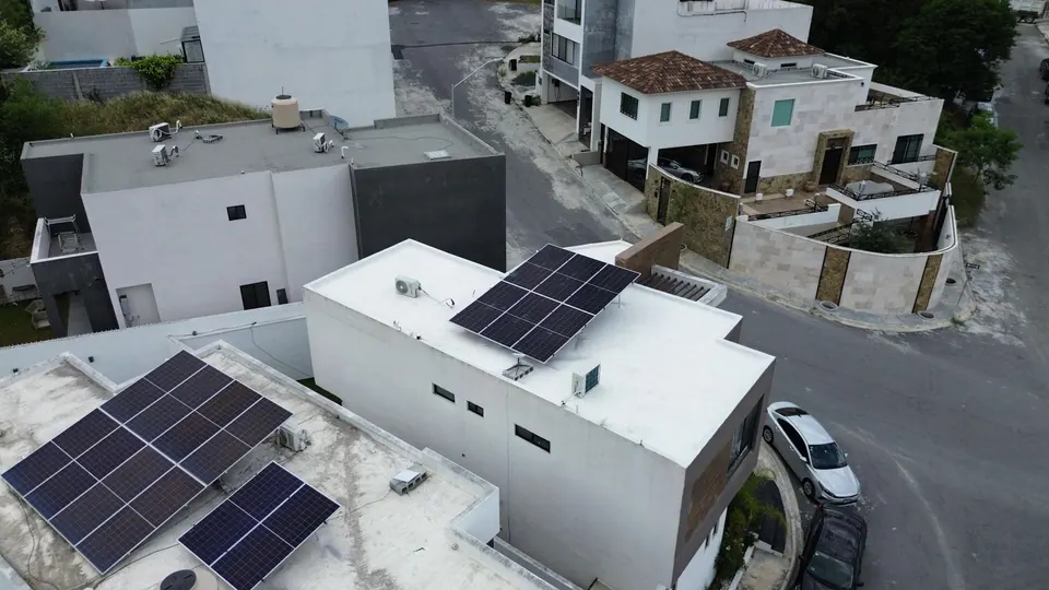 Instalación solar residencial